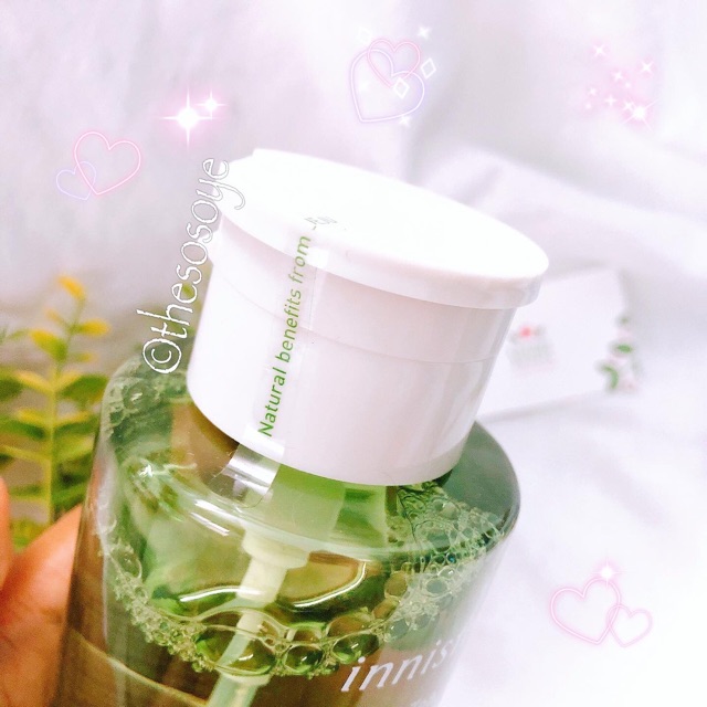 [ Date 2023] Nước Tẩy Trang Trà Xanh Innisfree Green Tea Cleasing Water 300ml