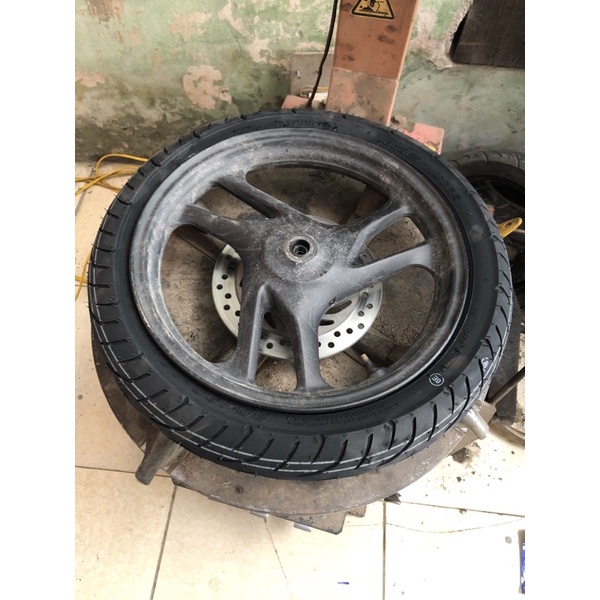 Lốp 80/90-14 irc . lốp trước xe ab. vỏ 80/90-14. vỏ ko săm 80/90-14. vỏ xe abl