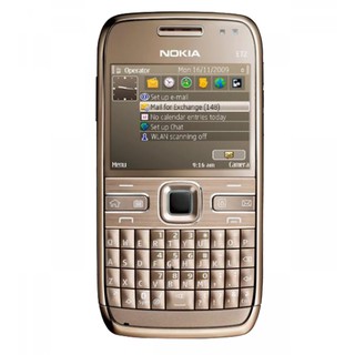 Điện thoại Nokia giá rẻ - Nokia E72 Màu Gold hiếm có - Có pin sạc - Hàng công ty