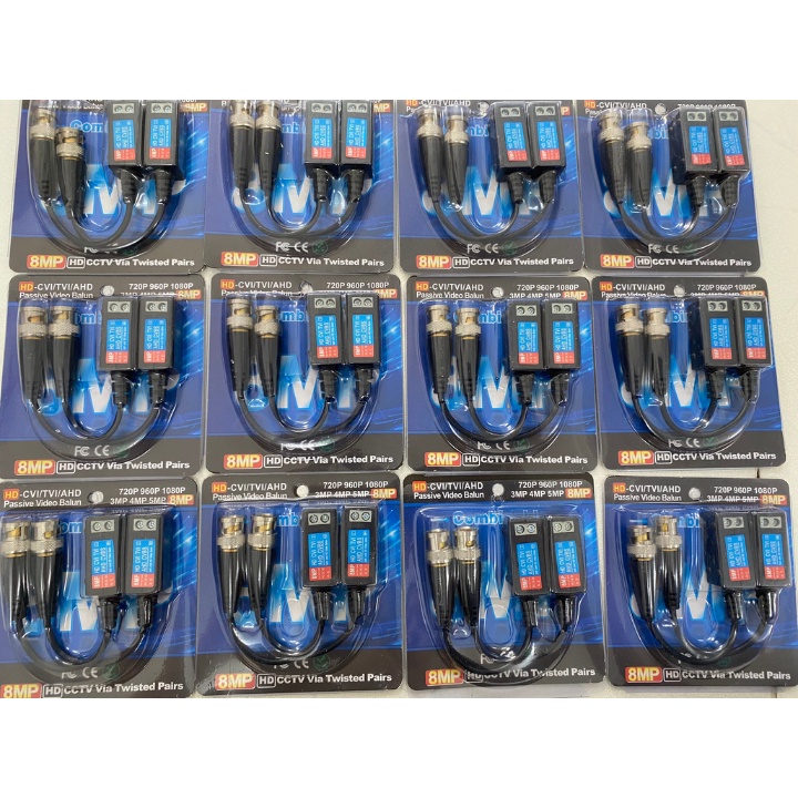 ⚡️Freeship⚡️ Video Balun 5MP/8MP Chuyên Dụng Cho Camera Có Mạch Chống Sét