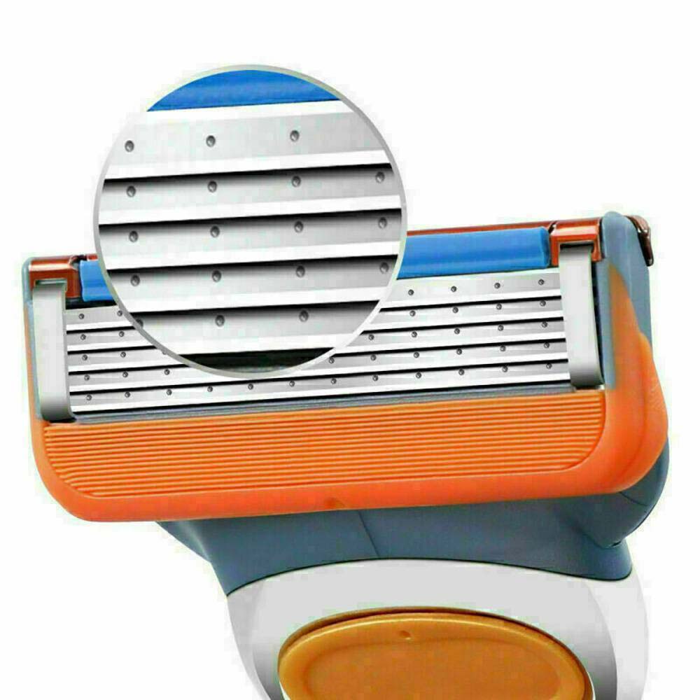 16Pcs For Gillette Fusion 5 Layer Men Razor Blade Refills Replacement Gift