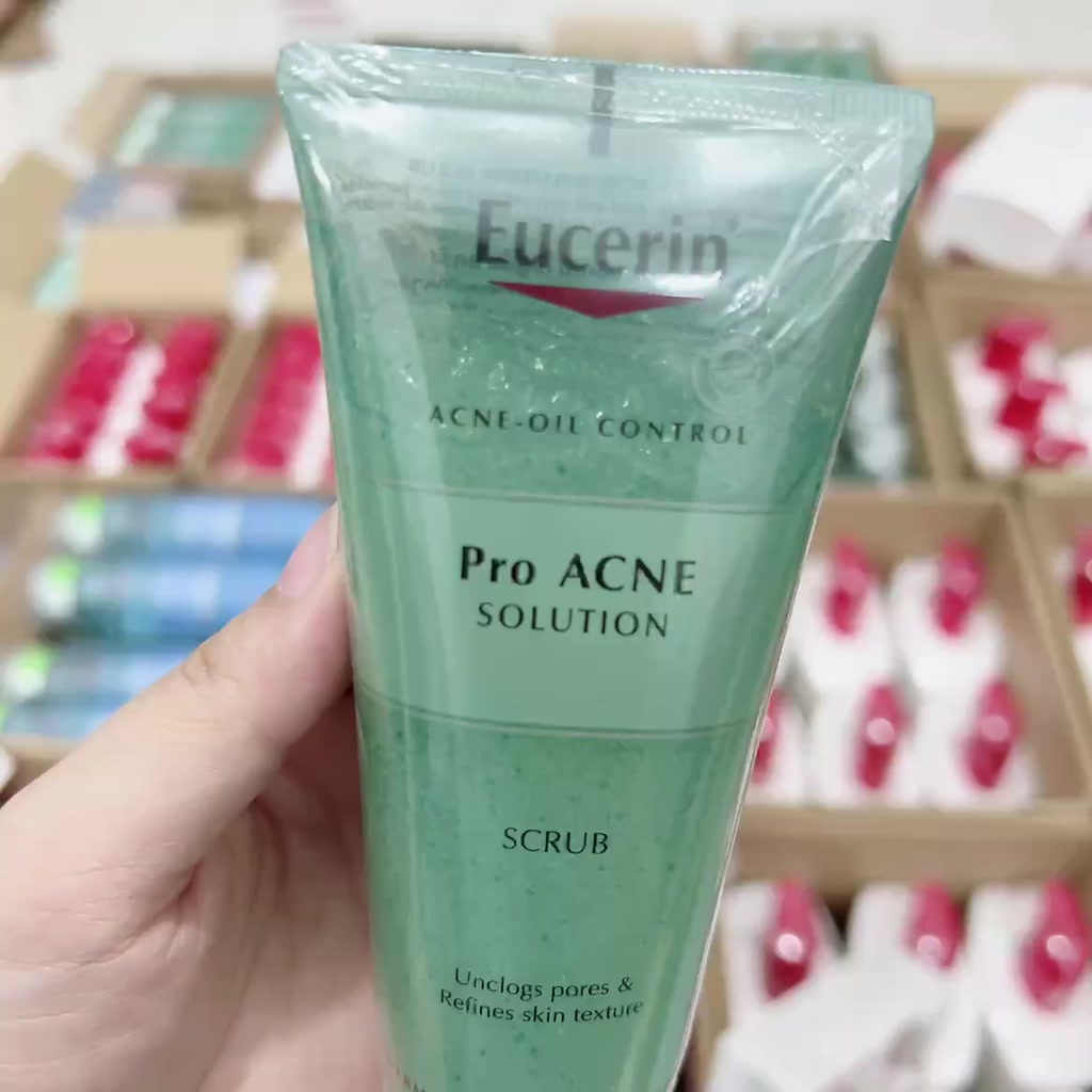 EUCERIN TẨY TẾ BÀO CHẾT NGĂN NGỪA MỤN PROACNE SCRUB | BigBuy360 - bigbuy360.vn