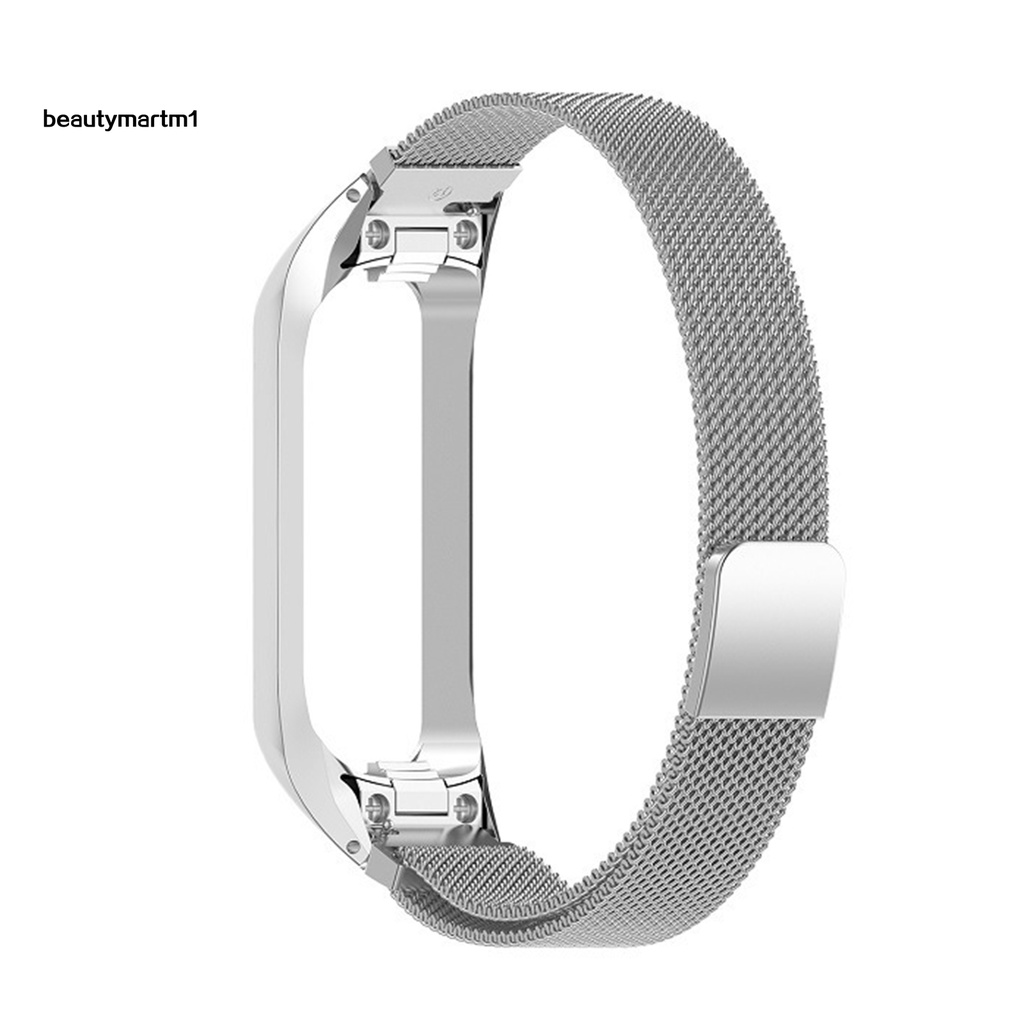 Dây Đeo Thay Thế Bằng Thép Không Gỉ 12mm Thân Thiện Với Da Beautymartm1 Cho Đồng Hồ Samsung Galaxy Fit 2 SM-R220