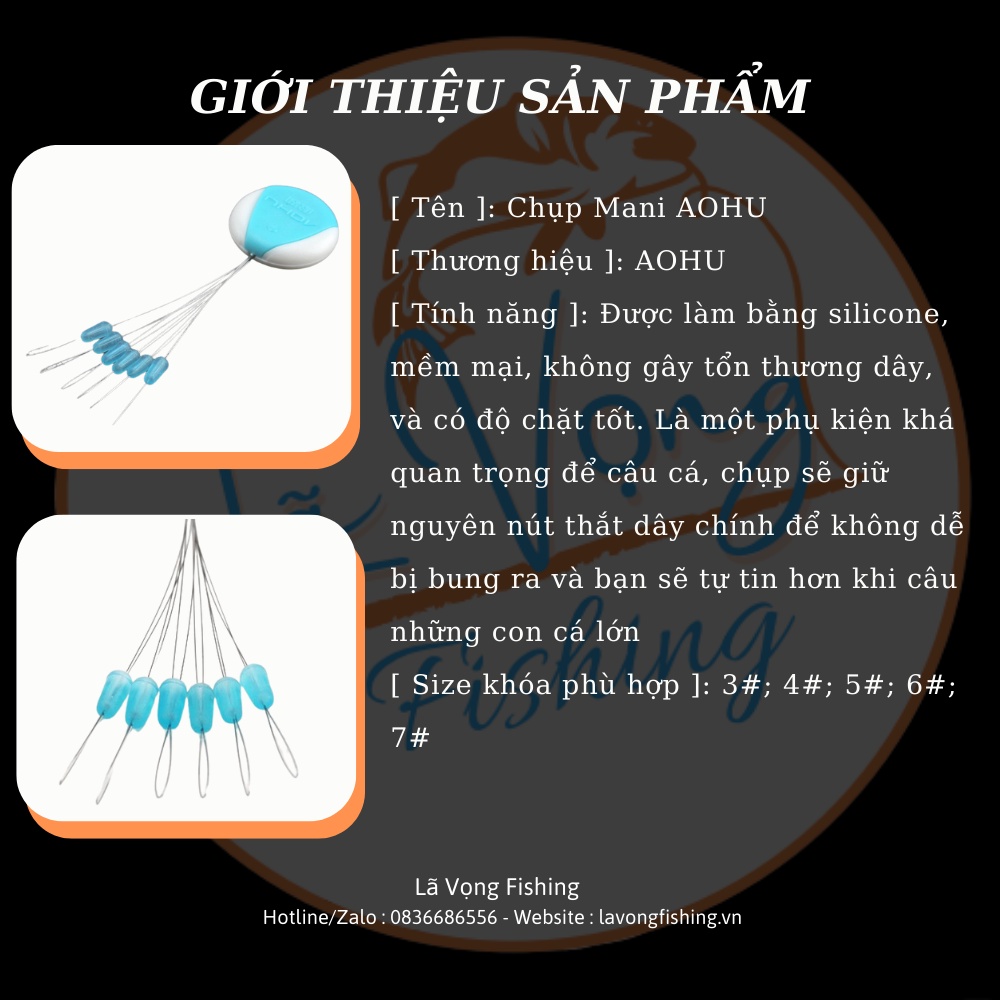 Chụp mani silicon câu Đài AOHU