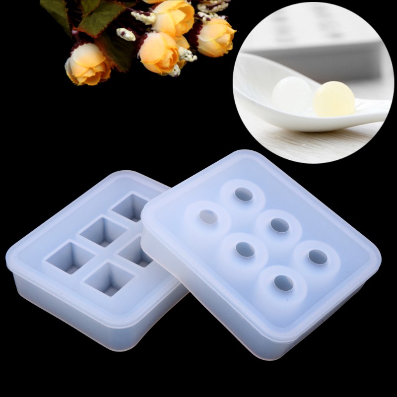 Khuôn silicon hỗ trợ tự làm mặt dây chuyền / vòng cổ thủ công