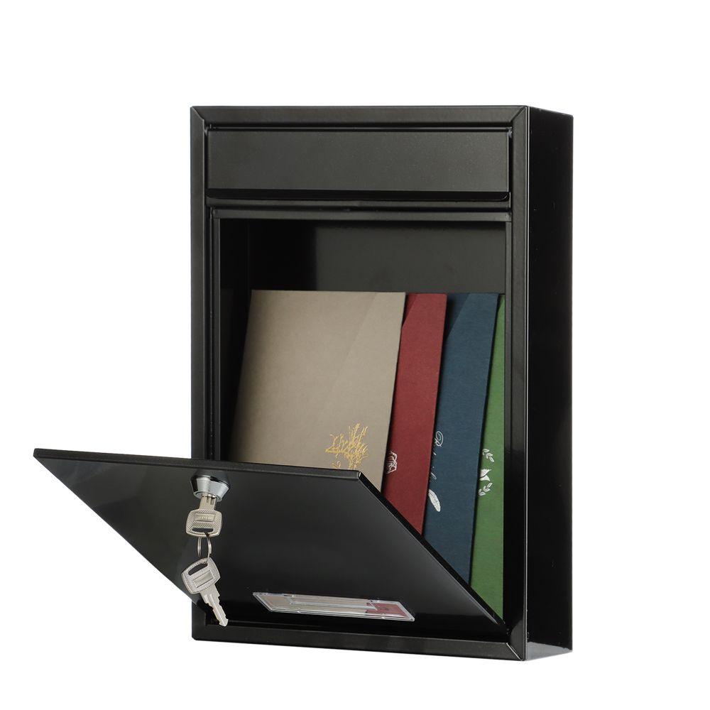 BEBETTERM Hộp Thư Treo Tường Bằng Sắt Có Khóa