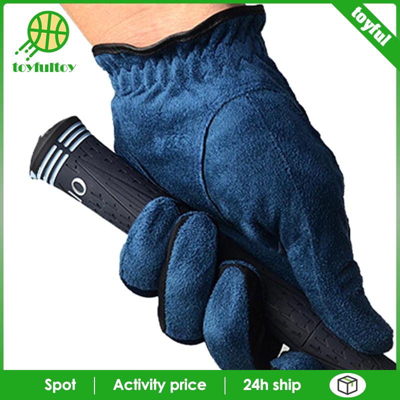 Găng Tay Đánh Golf Bằng Sợi Micro Mềm Mại Thoáng Khí Chống Trượt Cỡ 22 Cho Nam