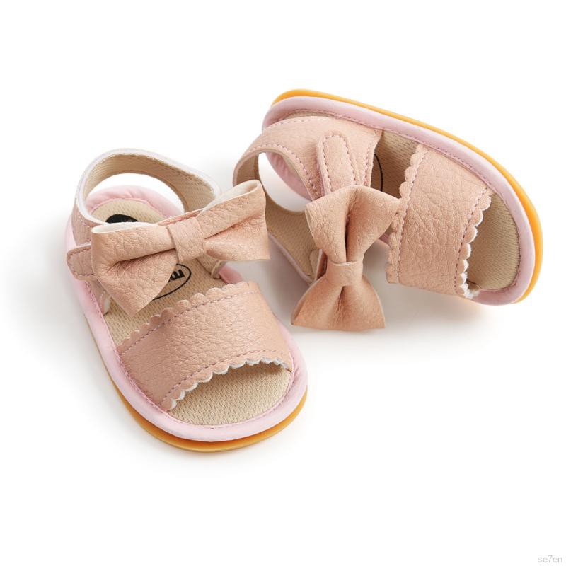 [Hàng cao cấp]Giày tập đi em bé đế cao su mềm dẻo chống trơn trượt da pu mềm mại họa tiết đáng yêu cho bé