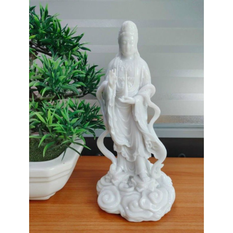 Quán Âm Bột đá 23 cm