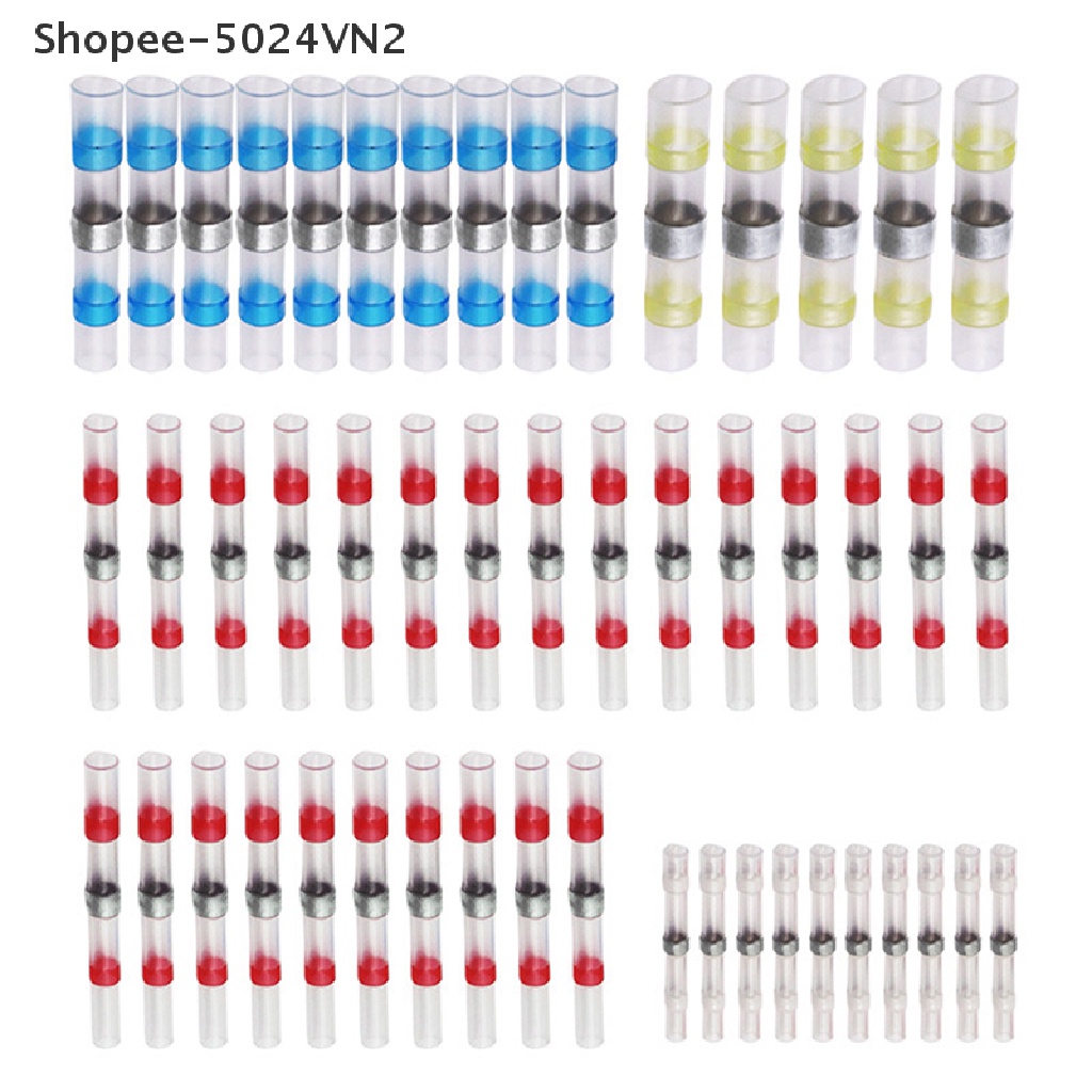 Set 50 Ống Co Nhiệt Chống Thấm Nước Dùng Để Nối Dây Điện