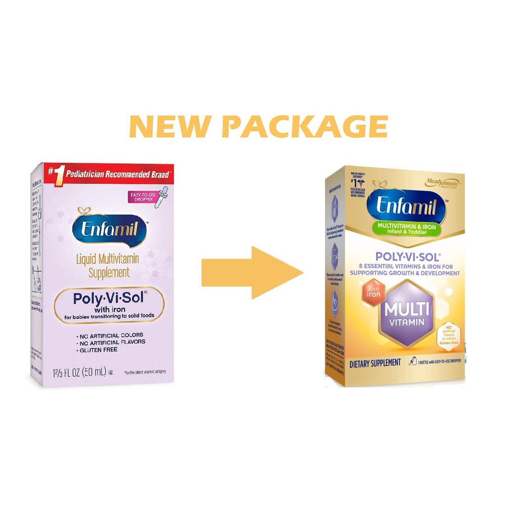Vitamin Tổng hợp Enfamil Poly Vi Sol 50ml