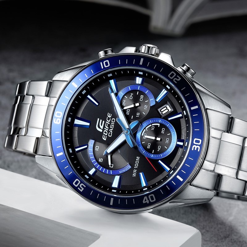 Đồng Hồ Nam Casio Dây Kim Loại Chính Hãng EDIFICE EFR-552D-1A2V