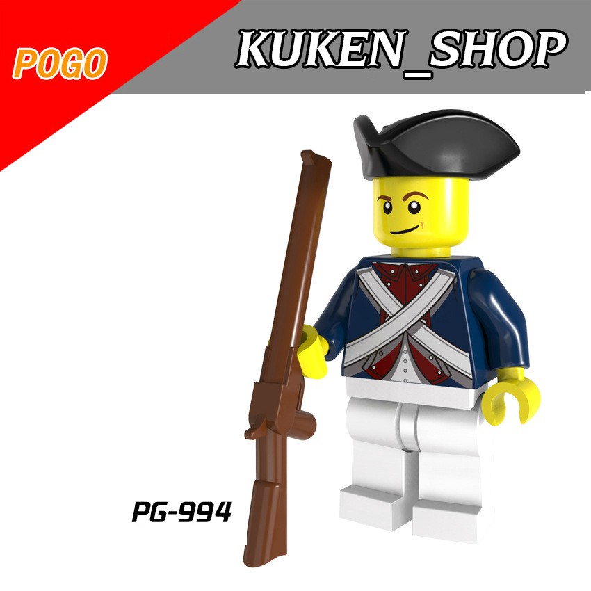 Minifigures Army Lính Cận Đại Lính Hoàng Gia PG991 PG992 PG993 PG994 PG995 PG996 PG997 PG998