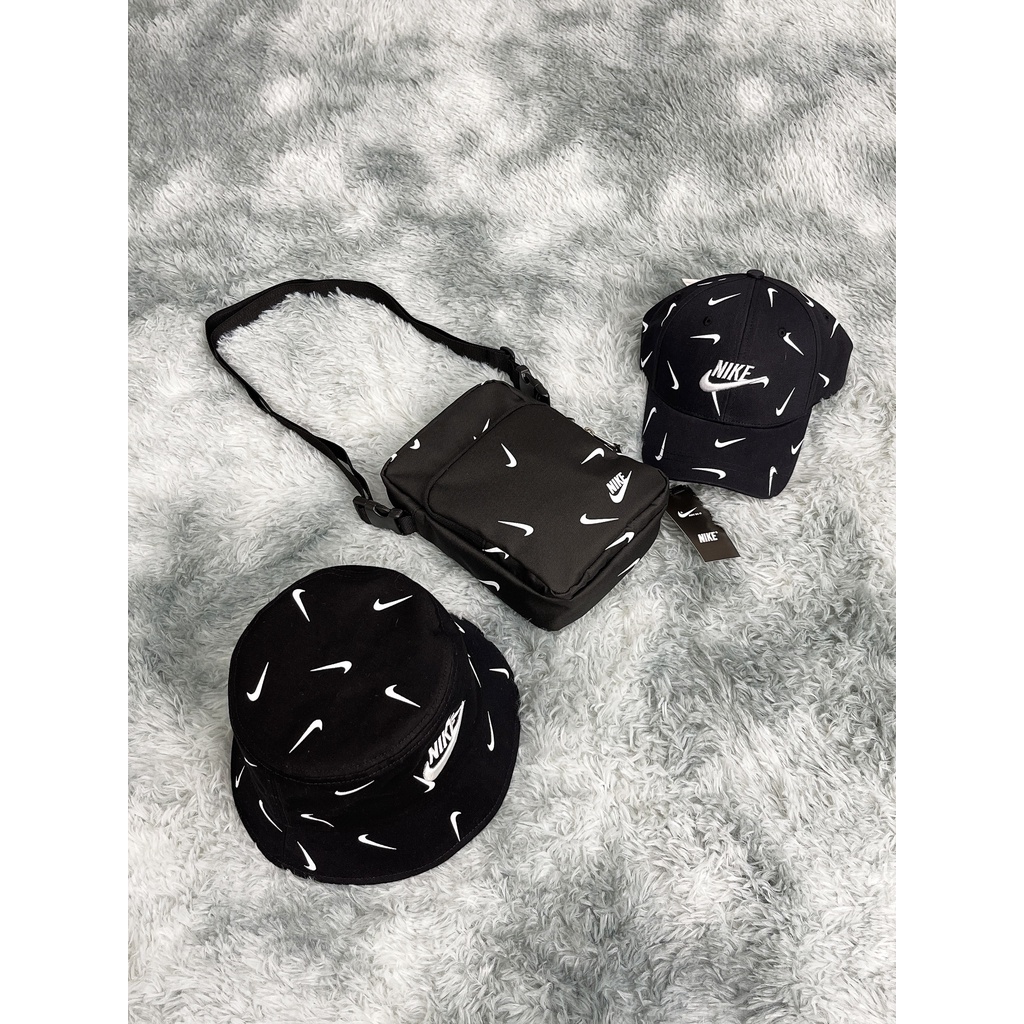 Nón Vành, Mũ Lưỡi Trai Monogram Logo Bucket Hat & Ball Cap H109 & H108