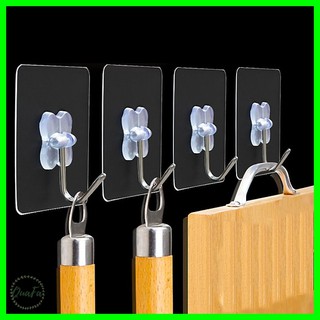  Miếng / Móc Dán Tường Chịu Lực Trong Suốt