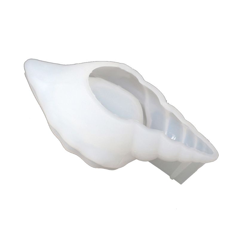 [Hàng mới về] Khuôn silicon làm giá đỡ bông mút trang điểm hình vỏ ốc cỡ lớn tiện dụng