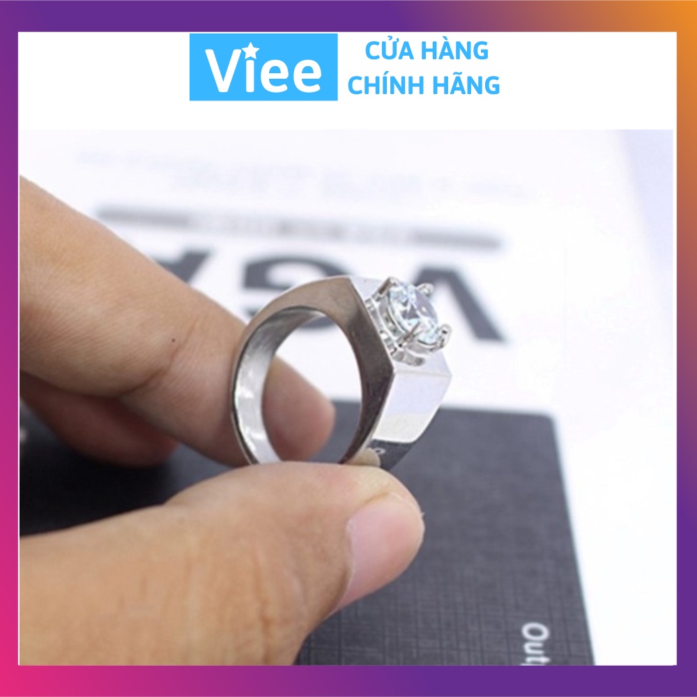 Nhẫn nam inox không đen giá rẻ HCM - PT_NN_231