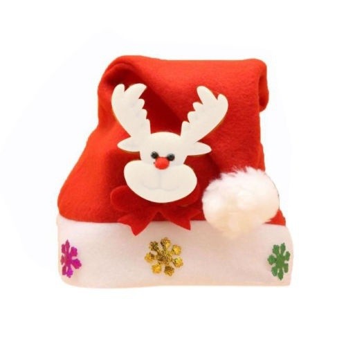 ☛☏❤Kids &amp; Adult &amp; LED Christmas Hat Santa Claus Reindeer Snowman Xmas Gifts Cap