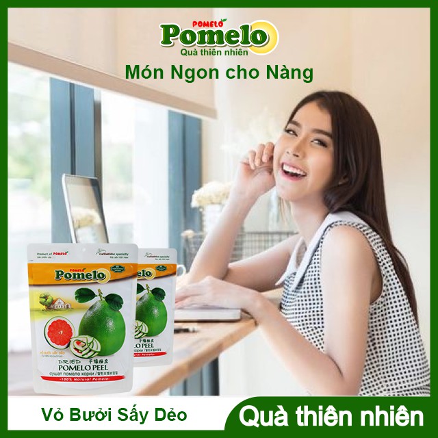 [CAO CẤP] Vỏ Bưởi Sấy Dẻo vị Chanh POMELO 500g, Dried Pomelo Peel, Trái Cây Sấy