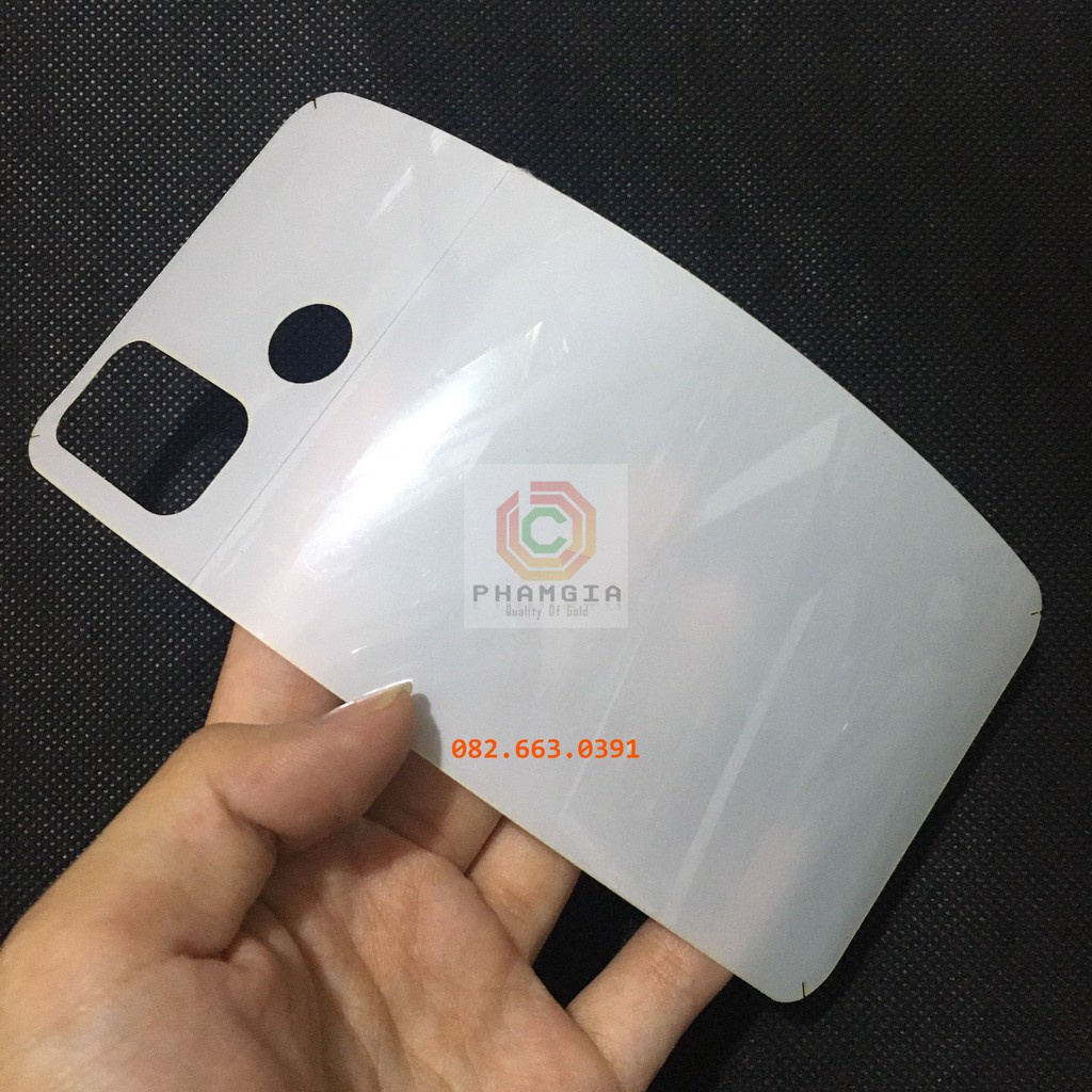 Dán PPF bóng, nhám cho Vsmart Joy 4 màn hình, mặt lưng, full lưng siêu bảo vệ