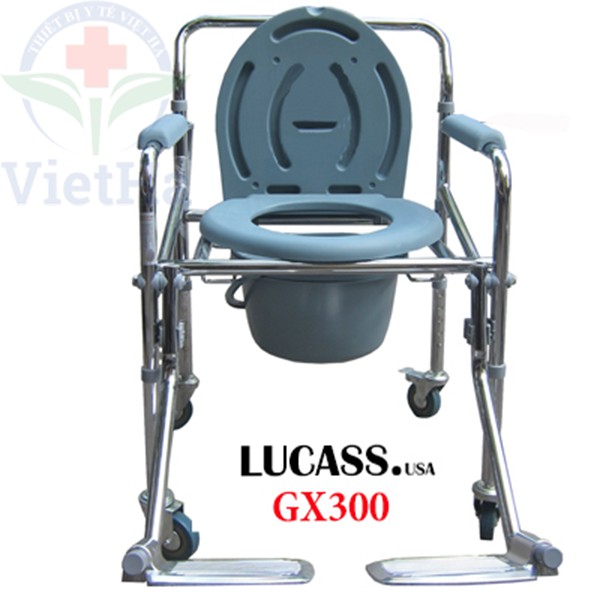 Ghế Bô Có Bánh Xe Và Đồ Để Chân Lucass GX 300