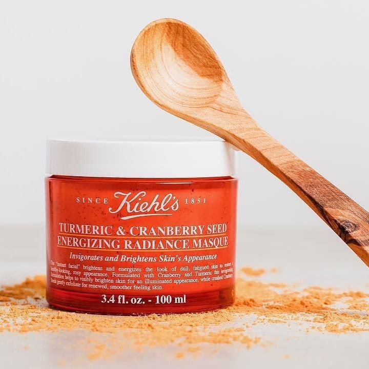 [Chính Hãng - 100ML] Mặt Nạ Nghệ Kiehl's Tumeric &amp; Cranberry Seed Energizing Randiance Masque