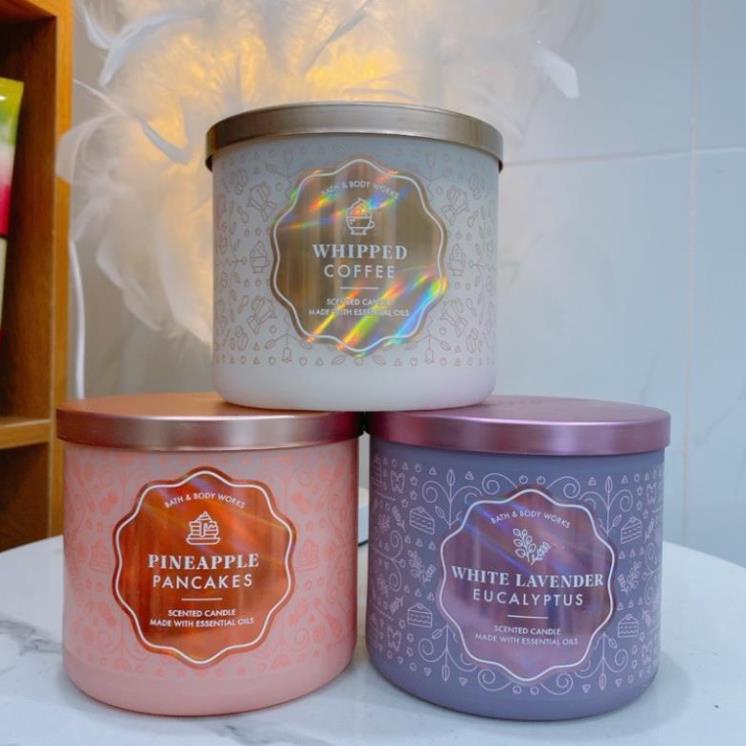 NẾN THƠM 3 BẤC  Bath & Body Work- Hàng Chính Hãng 100%