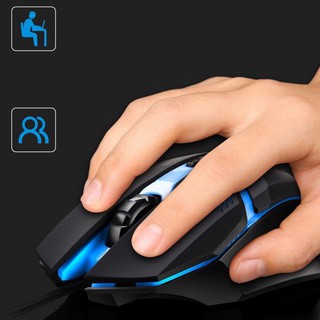 Chuột Máy Tính Gaming Led K2 freewolf