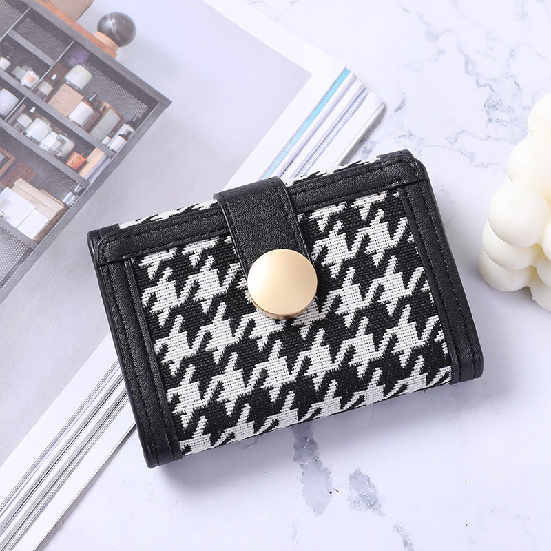 Ví Nữ Ngắn Cầm Tay, Bóp Nữ Mini thời trang Đẹp Da PU nhỏ gọn tiện lợi