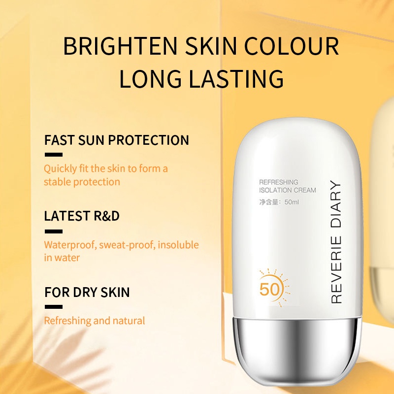 Kem chống nắng SEVICH SPF 50+ chống tia UV làm sáng da 50ml