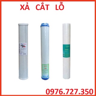 Lõi lọc nước ♥♥ bộ 3 lõi lọc thô 20 inch ♥♥ bộ ba lõi lọc 20in ♥♥ lõi máy 50l/h ♥♥ lõi bông 20in