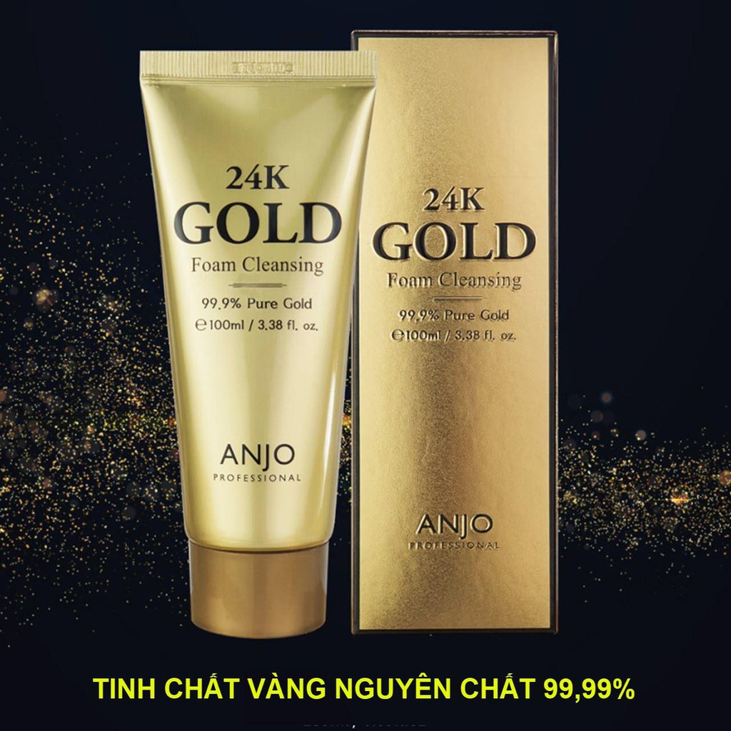 [Xả kho 3 ngày] Sữa rửa mặt 24K GOLD FOAM CLEANSING 100ml | BigBuy360 - bigbuy360.vn
