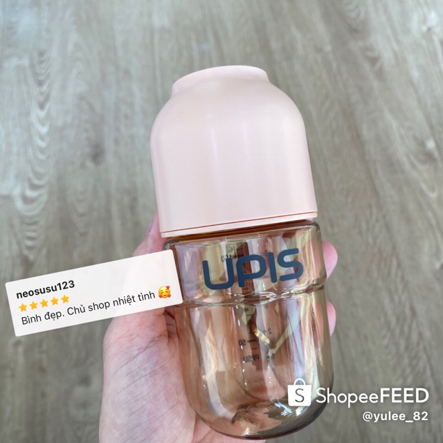 [CHÍNH HÃNG] - Bình sữa UPIS PPSU nội địa 180ml và 260ml | Bình sữa Upis chính hãng Hà nội