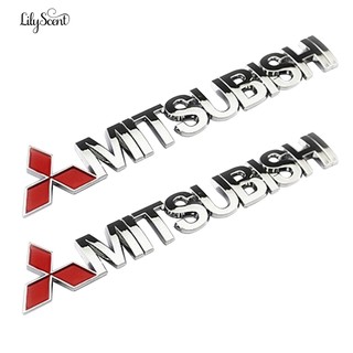 Logo 3d Dán Trang Trí Xe Hơi Mitsubishi