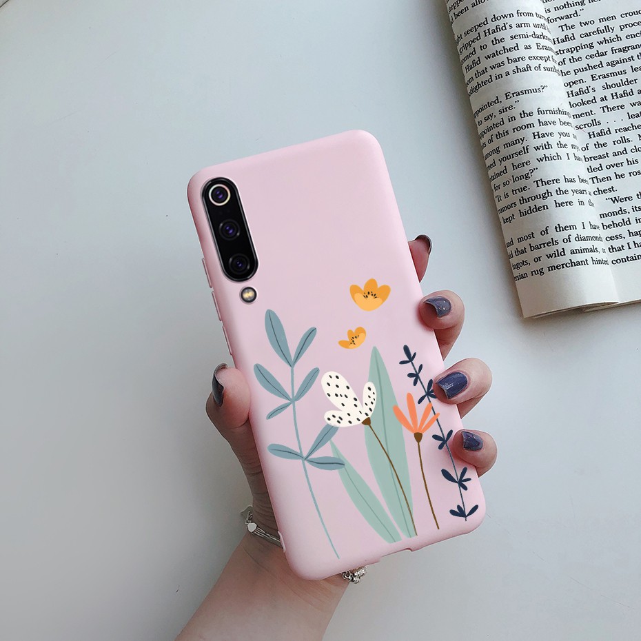 Ốp điện thoại TPU mềm hình hoa hướng dương cho Xiaomi Mi 9 / Mi 9 SE / Mi 8 Lite Xiaomi Mi 9SE 8Lite