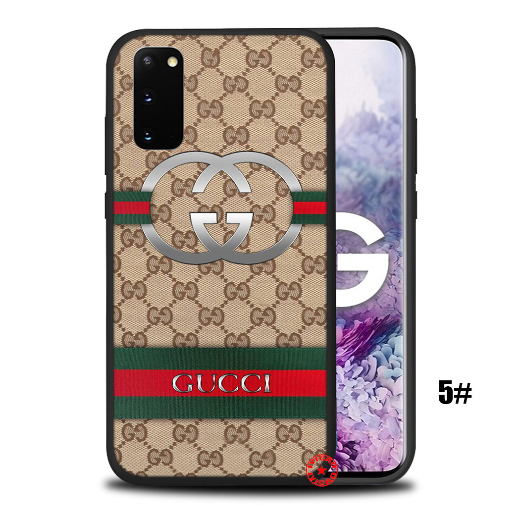 Ốp Điện Thoại Họa Tiết Logo Gucci Cho Samsung Galaxy Note 8 9 S21 S30 Ultra Plus A72 A32 J2 Prime 75qk