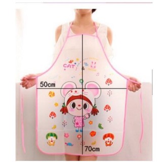Tạp dề chống thấm hình kute đáng yêu