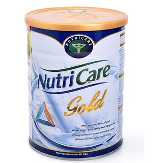 Sữa Nutricare Gold 900g (Dinh dưỡng cho người lớn)