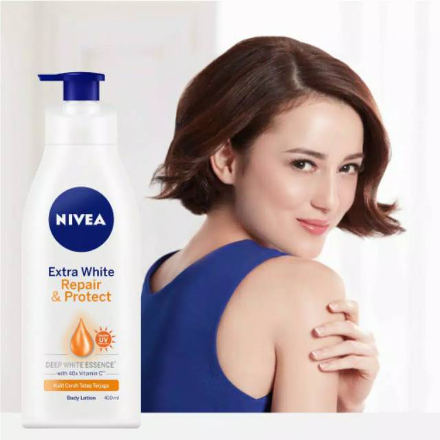 (hàng Mới Về) Kem Dưỡng Trắng Da Toàn Thân Nivea Spf 15 400ml