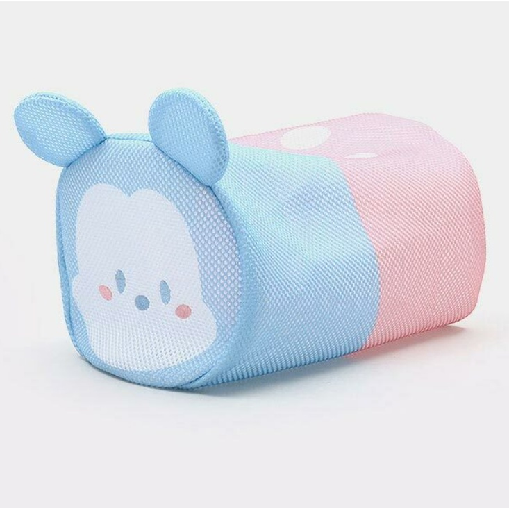 [DAISO Korea] Túi Giặt Hình Trụ Mickey / Minnie Hình Trụ