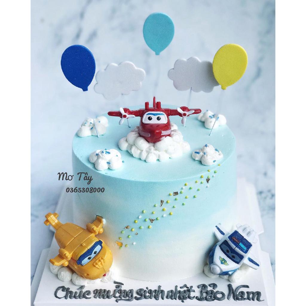 Set trang trí đội bay siêu đẳng (4 chiếc)