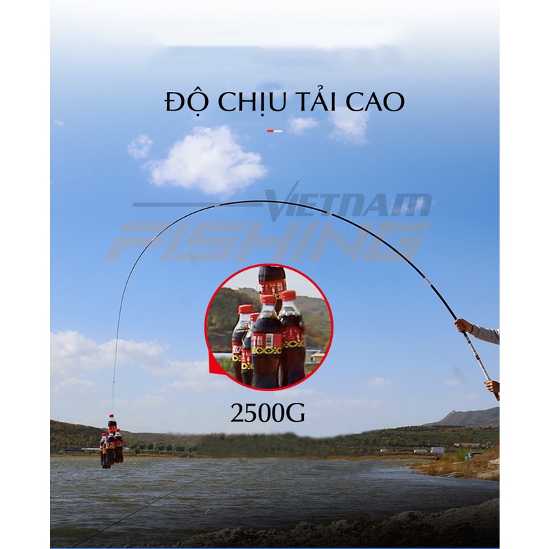 Cần câu tay Handing Điếu Vương ( 3m6 , 4m5 , 5m4 , 6m3 , 7m2 ) - Độ cứng 5H