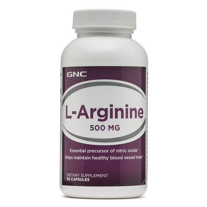 Viên Uống Cải Thiện Sức Khỏe Nam Giới GNC L Arginine 500mg 90 viên