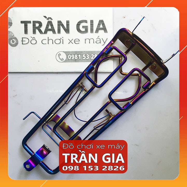Baga giữa xe exciter 150 ex 150 gác baga trước ex150 10 ly - phụ kiện trang trí