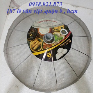 Lồng Bàn Tròn Inox--LB60I-