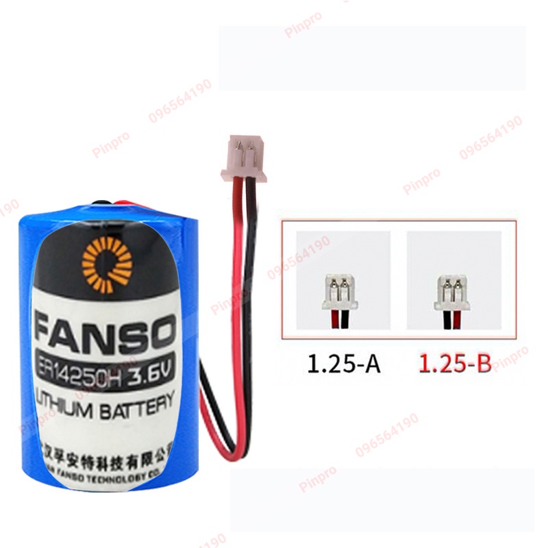 Pin Fanso ER14250H 3.6V 1/2AA 1200mAh chính hãng