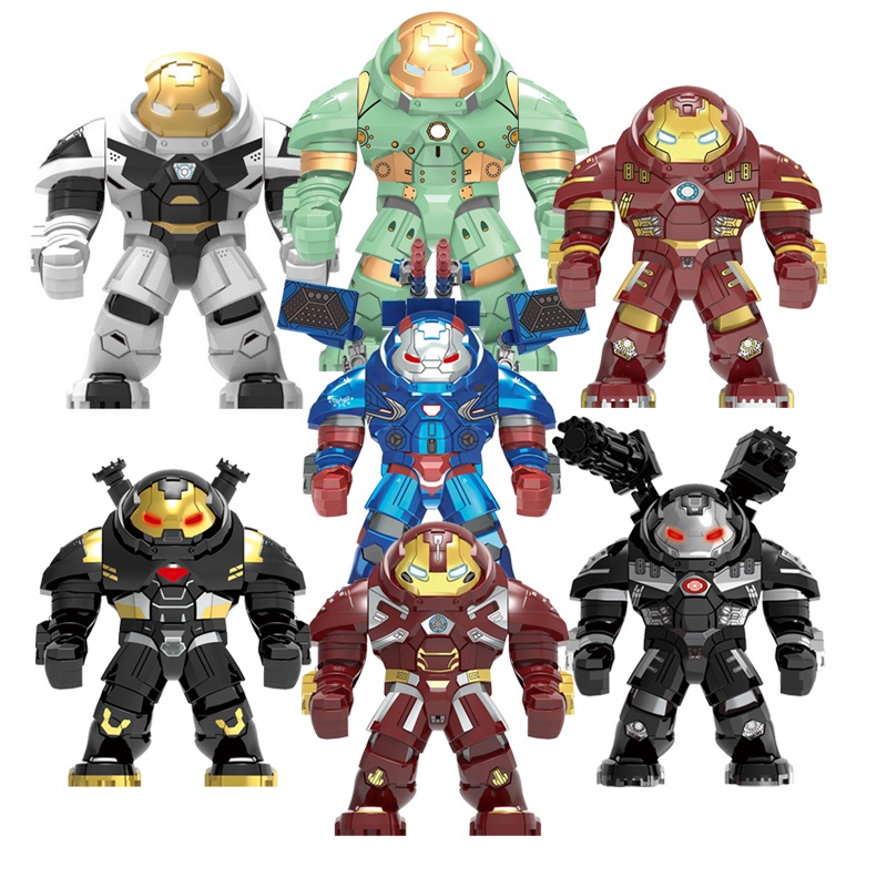 MK37 MK39 Hulkbuster Kích Thước Lớn Siêu Anh Hùng Minifigures Khối Gạch Đồ Chơi