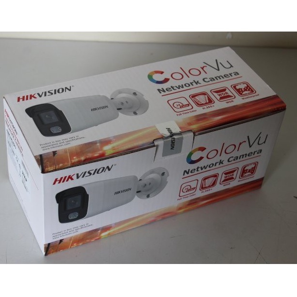 Camera IP COLORVU 4.0 Megapixel HIKVISION DS-2CD2047G2-LU - Hỗ trợ thẻ nhớ- Tích hợp mic - Hàng chính hãng