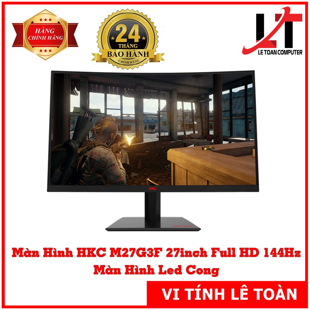Màn hình HKC M27G3F 27inch Full HD 144GHz - Màn hình Led cong