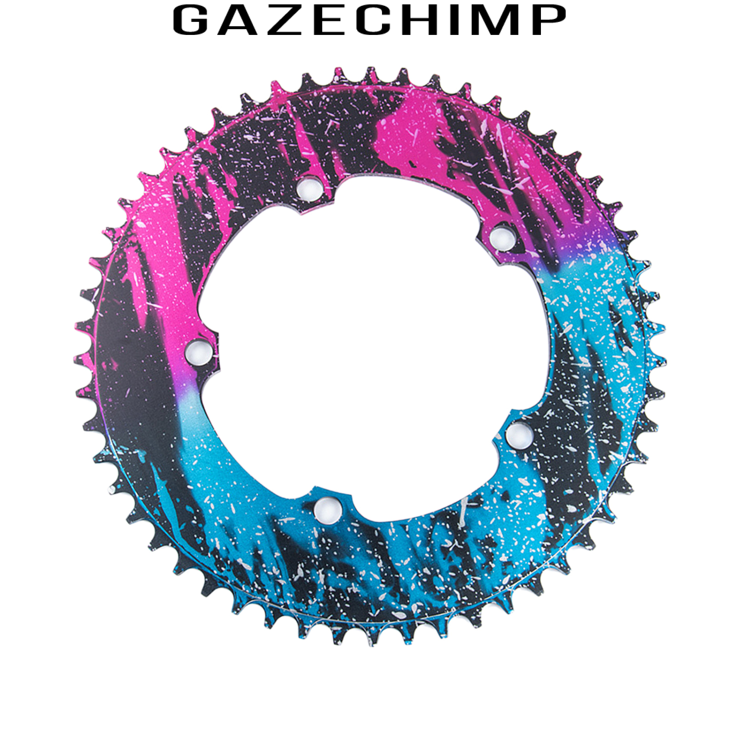 [GAZECHIMP]Bike Chainring Single Speed Road 54T/56T BCD130 Sprocket Refit Chainwheel
